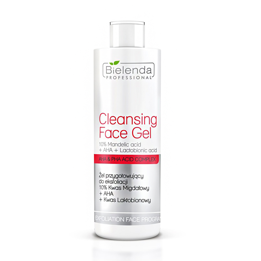Уцінка! Гель-ексфоліант для обличчя Bielenda Professional Exfoliation Face Program Face Gel Cleansing, 200 г